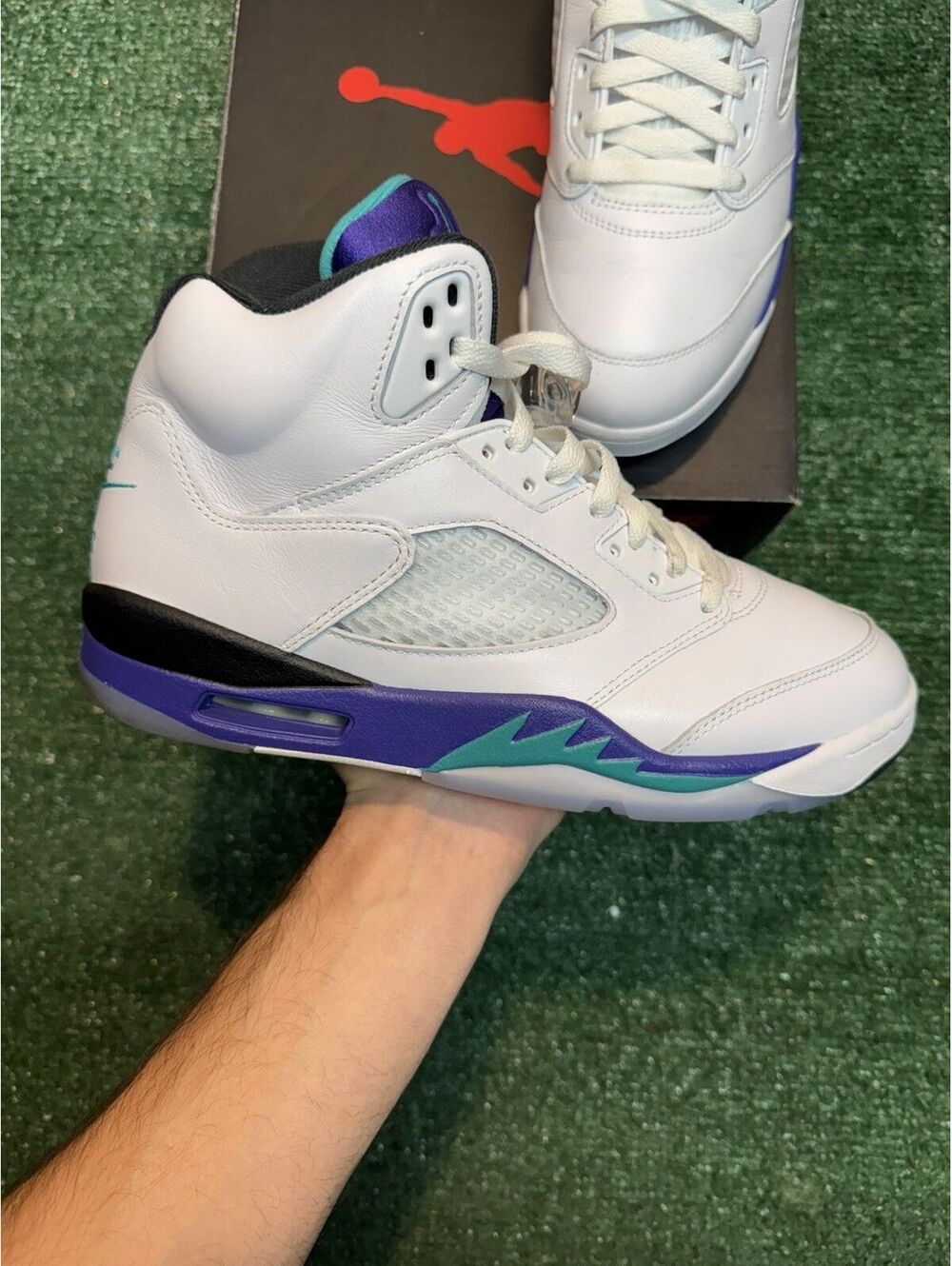 Jordan Retro 5 Grape Size 11